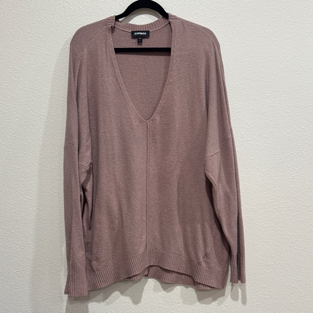 Express Soft Blush Knit Top